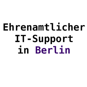 tecvolunteer IT-Support in Berlin