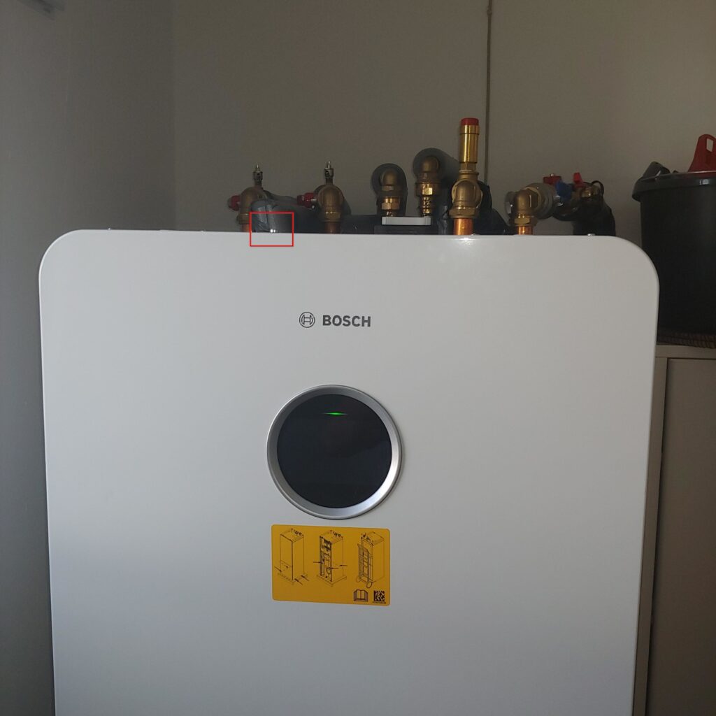 boiler top screw